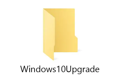 How to delete Windows10Upgrade folder to recover disk space
