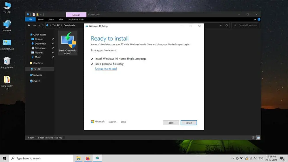 How to reinstall Windows 10 without losing data 