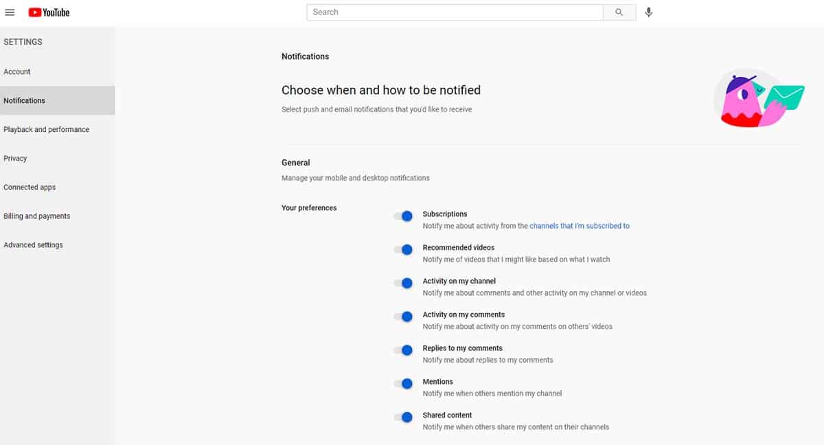 How to turn off YouTube notifications on Windows 10