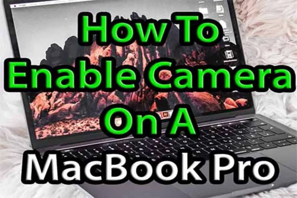 install camera macbook pro
