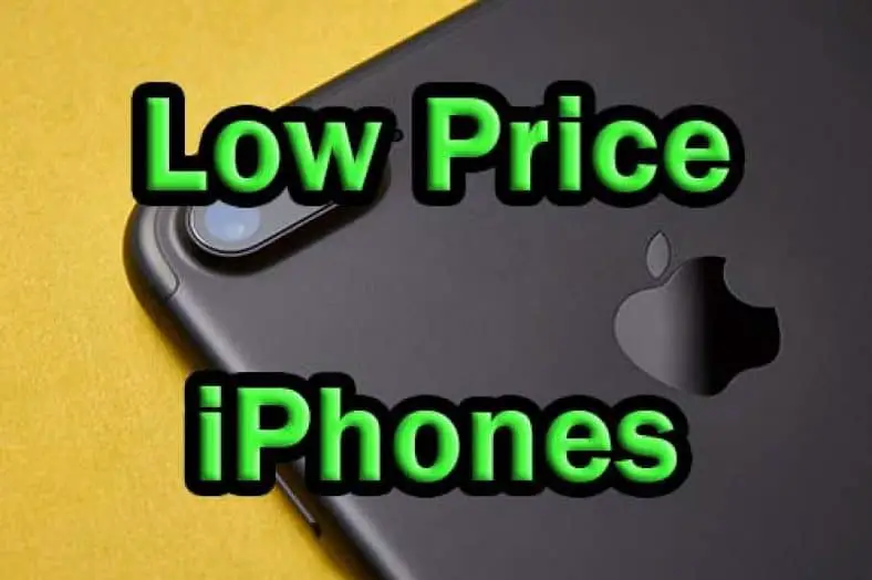 Low Priced iPhones For Sale