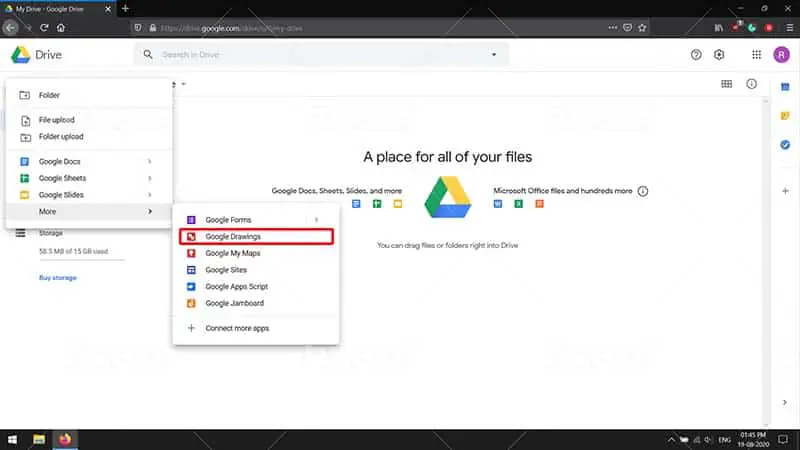 How to edit photos in Google Drive