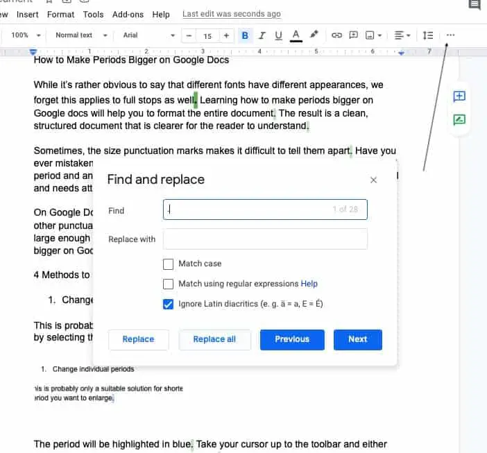 how to change picture size in google docs
