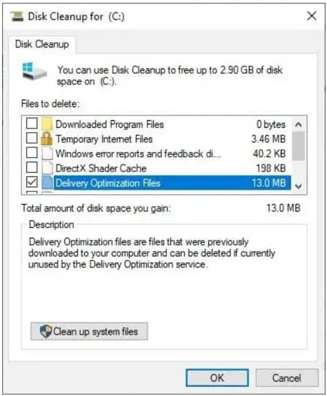 Service host delivery optimization files can I delete them 3