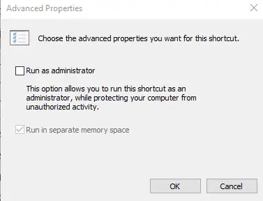 How to always run a program in Administrator mode in Windows 10