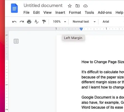how to edit image size in google docs