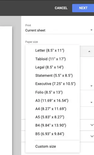 how to change image size in google docs