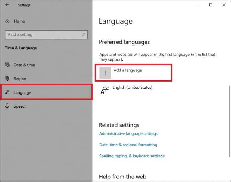 How to change language in Windows 10 - Turbo Gadget Reviews