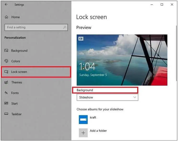 How to change the login screen on Windows 10