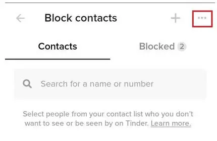 How to block someone on Tinder 